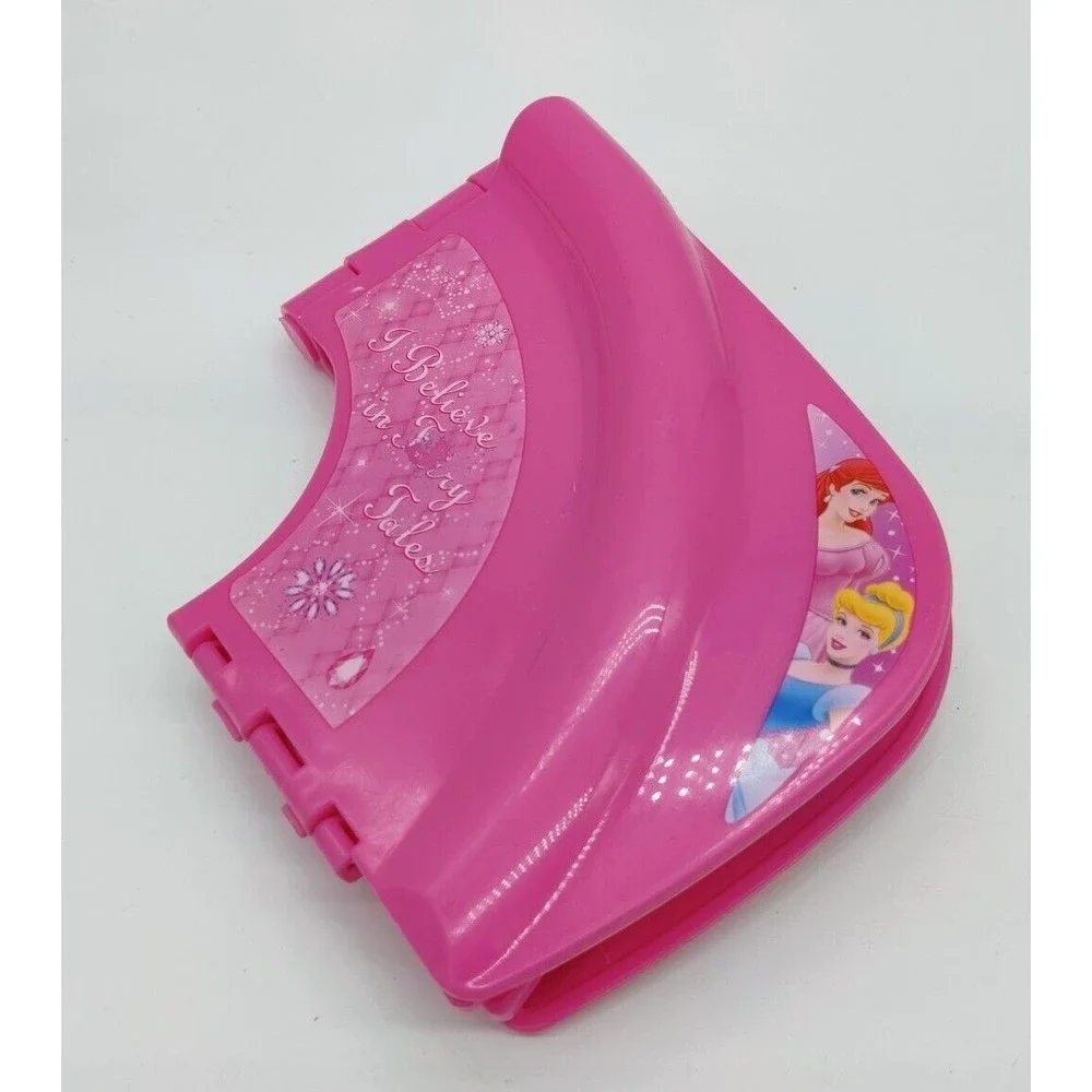 Ginsey Travel Folding Potty Cover Seat Pink Disney Princess Cinderella, Belle,